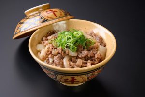 おかげ横丁 豚捨の塩牛丼