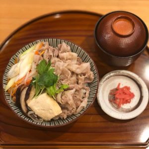 豚すき丼