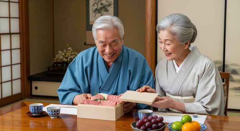敬老の日の祝いに黒毛和牛の牛肉ギフト