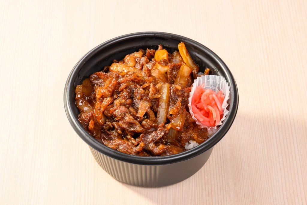 豚捨の牛丼弁当