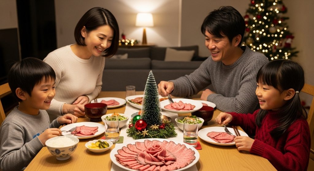 お歳暮・クリスマス用ギフトでいただいた黒毛和牛ローストビーフ