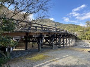 伊勢神宮内宮の宇治橋１